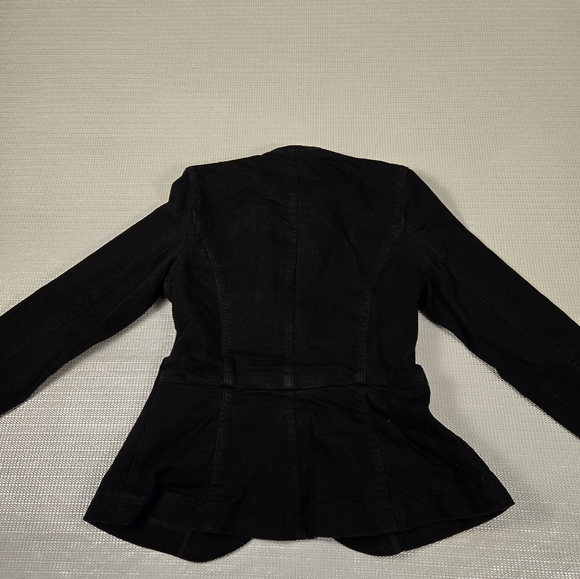 RALPH LAUREN BLACK MILITARY JACKET W/EPAULETS COAT Size 4 NICE!!!!!!!!!!!! - Picture 11 of 14